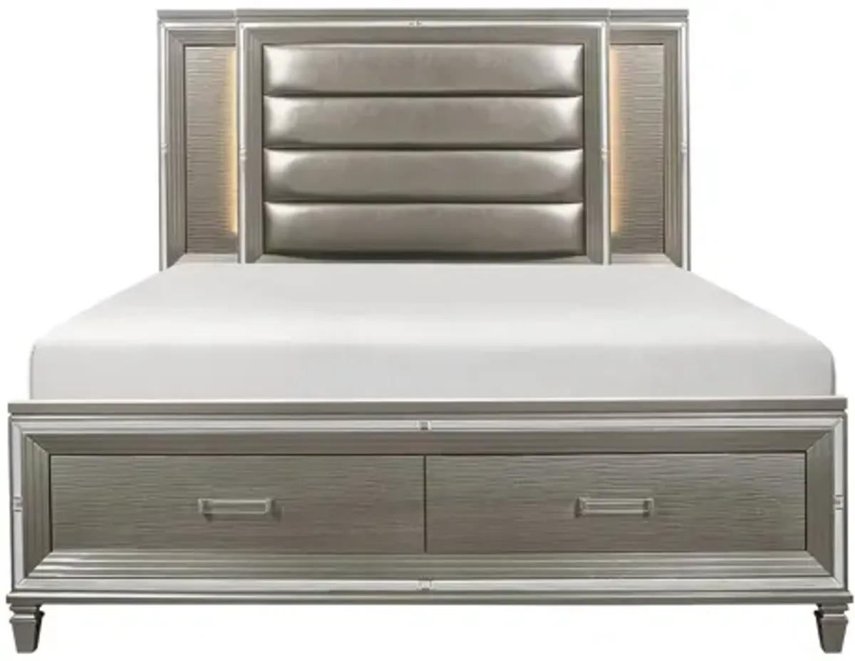 Selena Platform Storage Bed