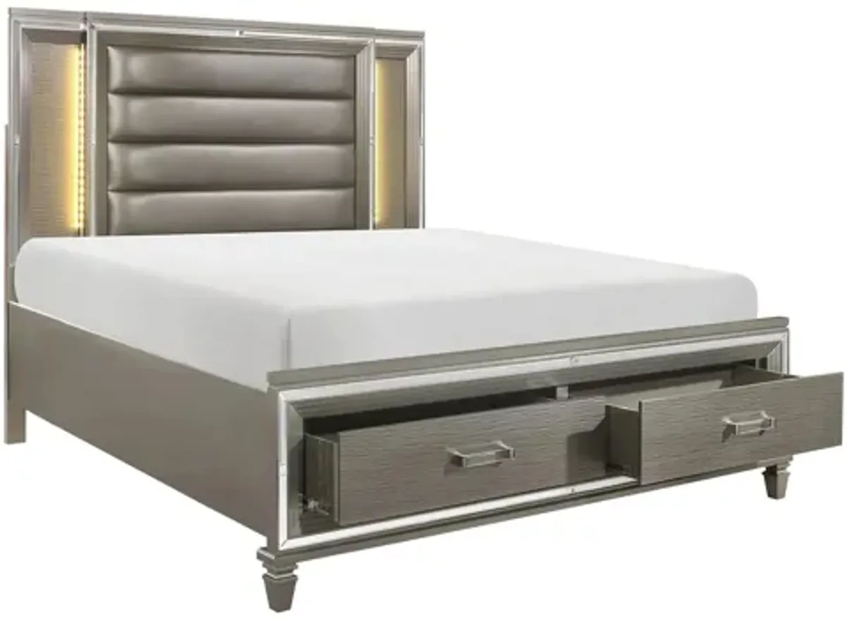 Selena Platform Storage Bed