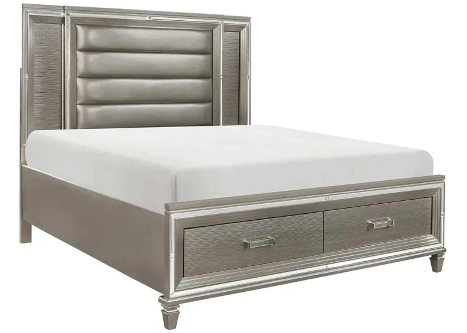 Selena Platform Storage Bed