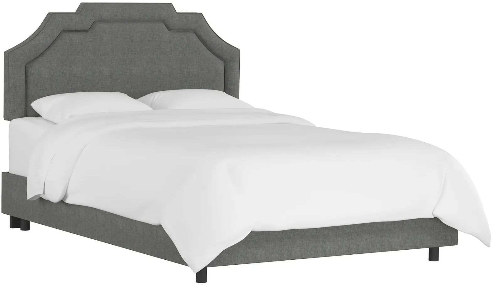 Kay Bed in Zuma Charcoal by Skyline