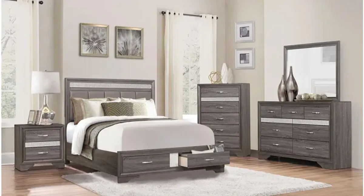 Griggs Upholstered Storage Bed