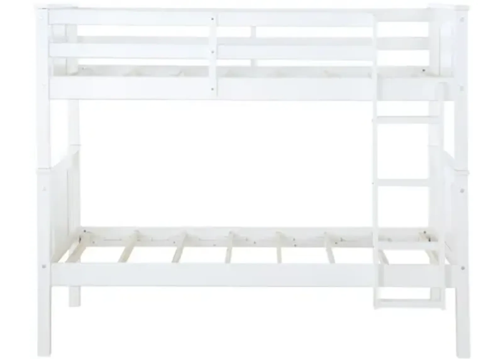 Oakview Twin Bunk Bed in White by DOREL HOME FURNISHINGS