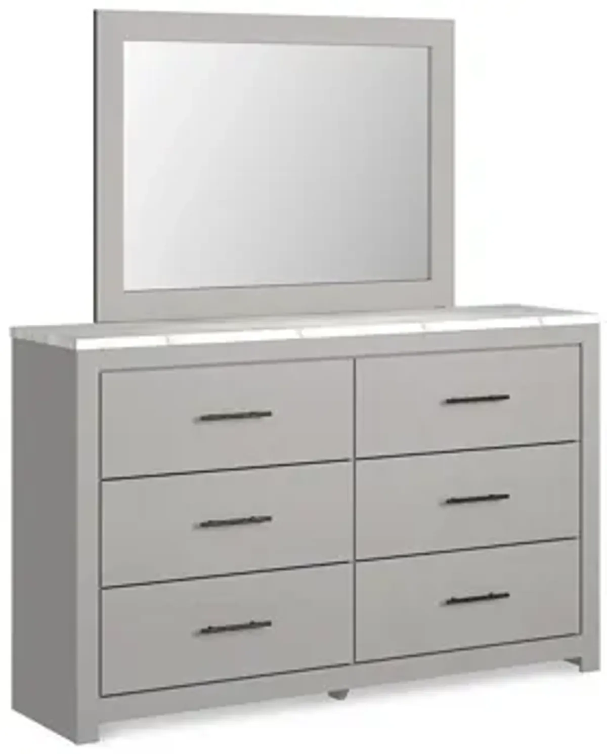 Cottonburg Dresser and Mirror Set