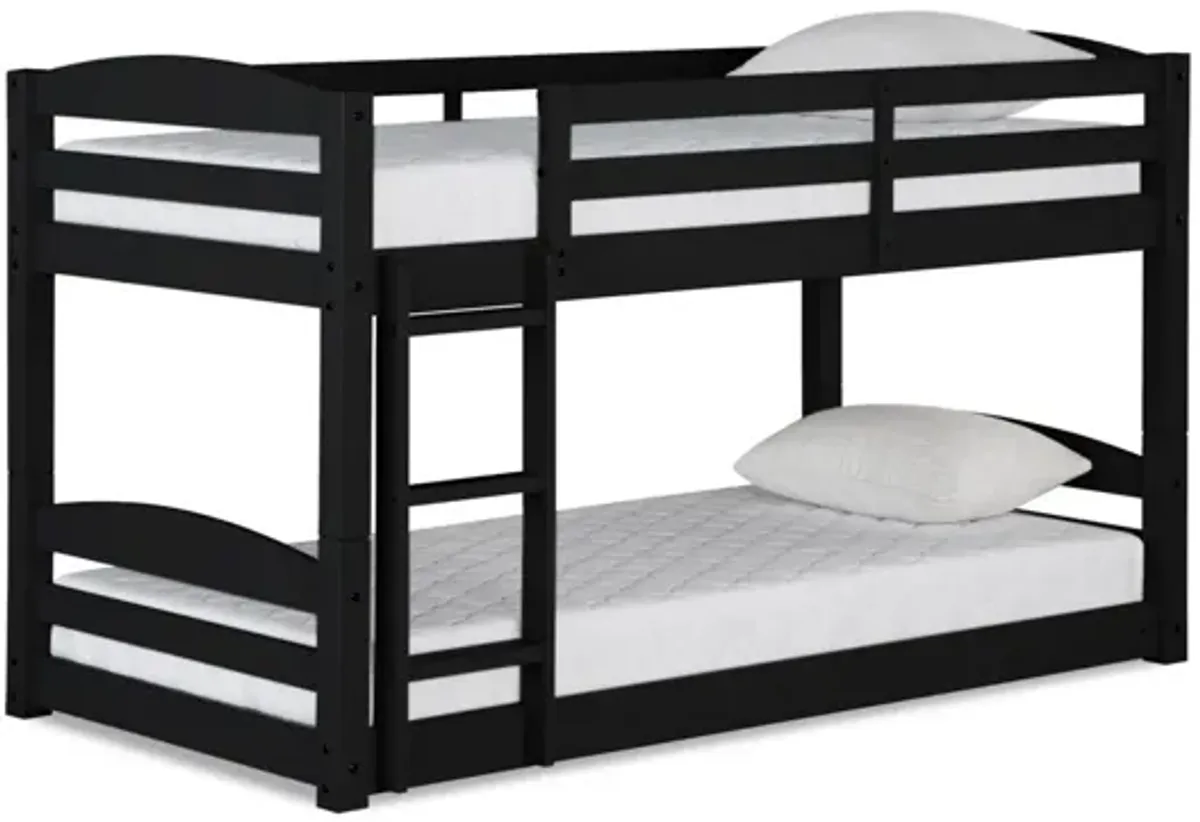 Sierra Convertible Bed in Black by DOREL HOME FURNISHINGS