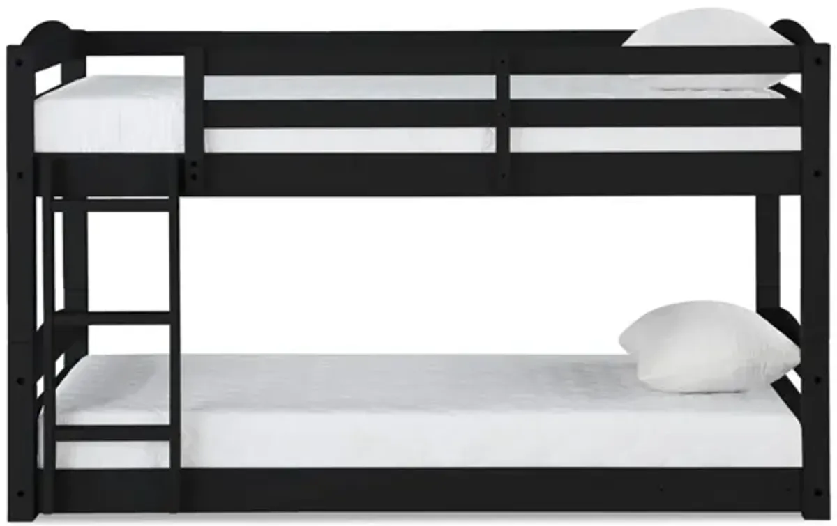 Sierra Convertible Bed in Black by DOREL HOME FURNISHINGS