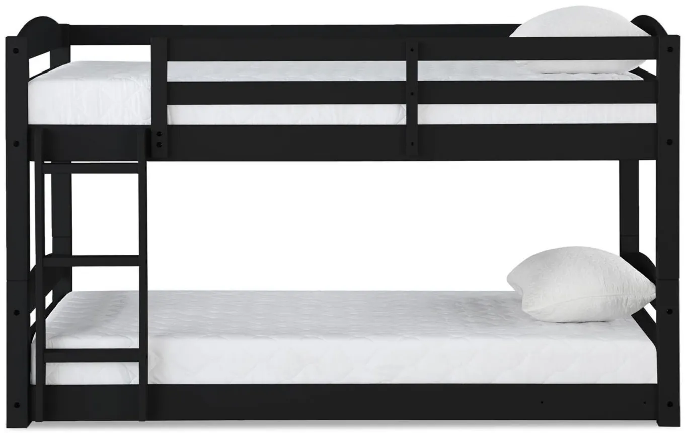 Sierra Convertible Bed in Black by DOREL HOME FURNISHINGS