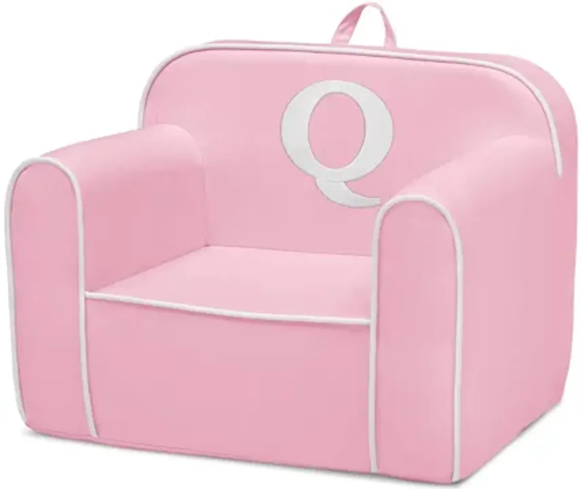 Cozee Monogrammed Chair Letter "Q"