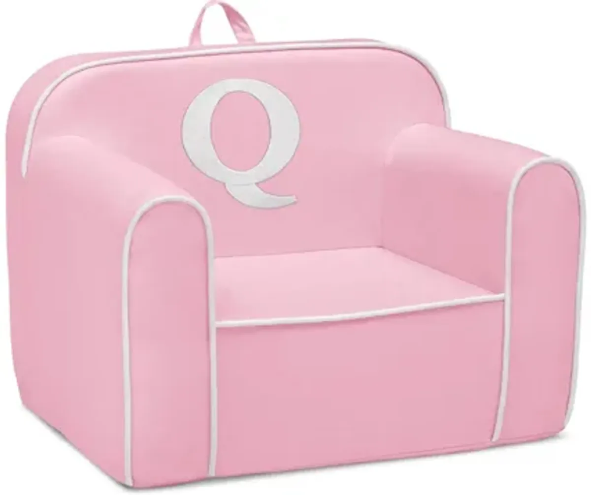 Cozee Monogrammed Chair Letter "Q"