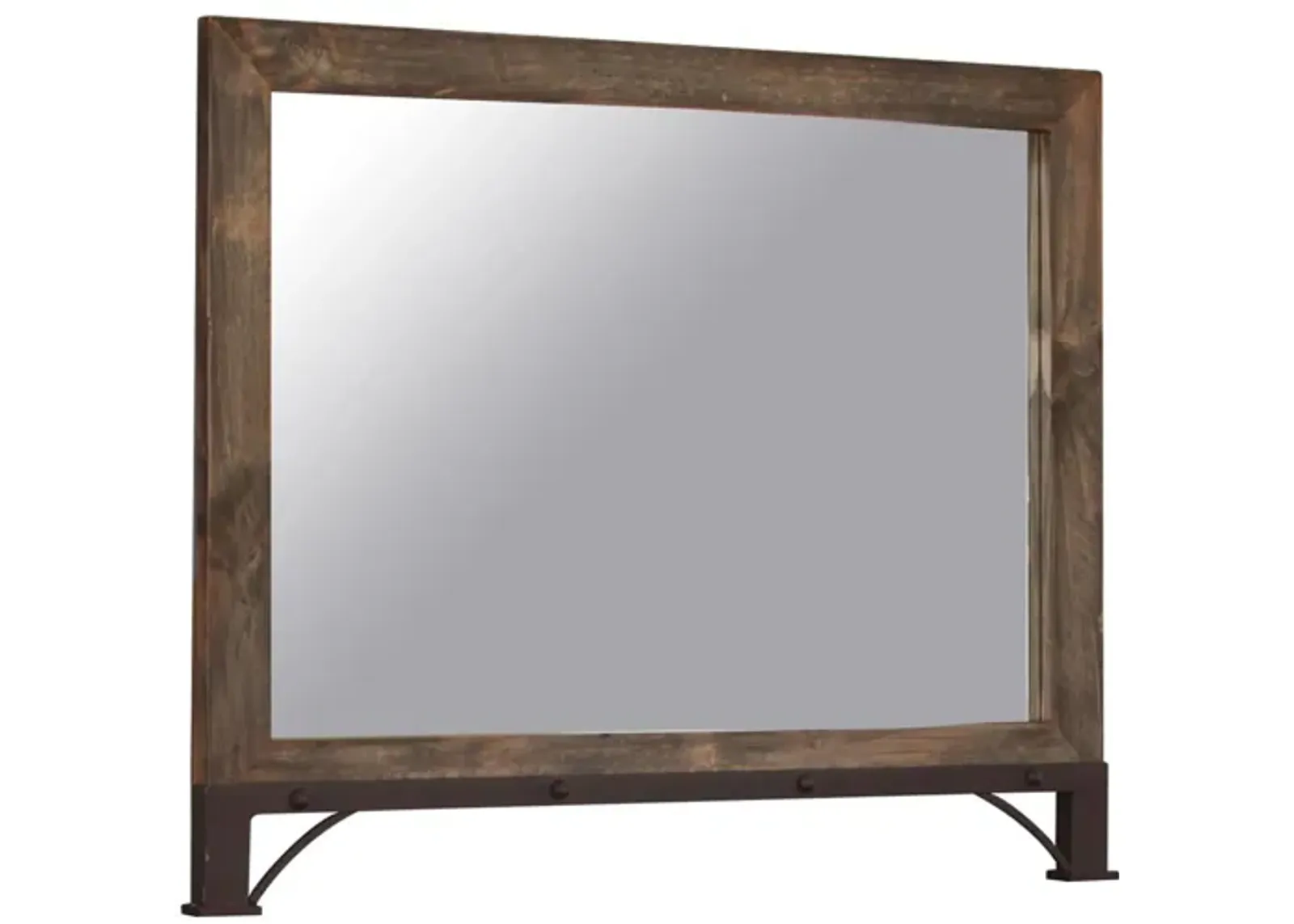 Antique Bedroom Dresser Mirror in Antique Distressed by International Furniture Direct