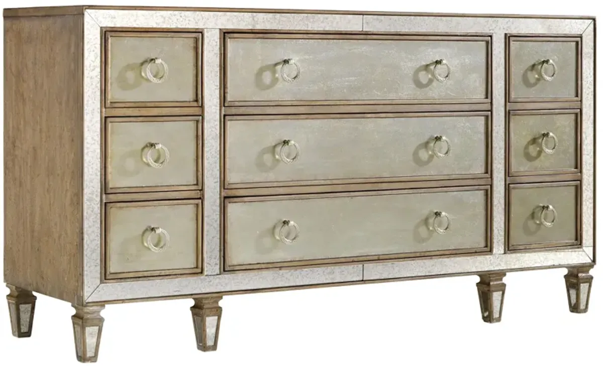 Sanctuary 9 Drawer Bedroom Dresser in Avalon by Hooker Furniture