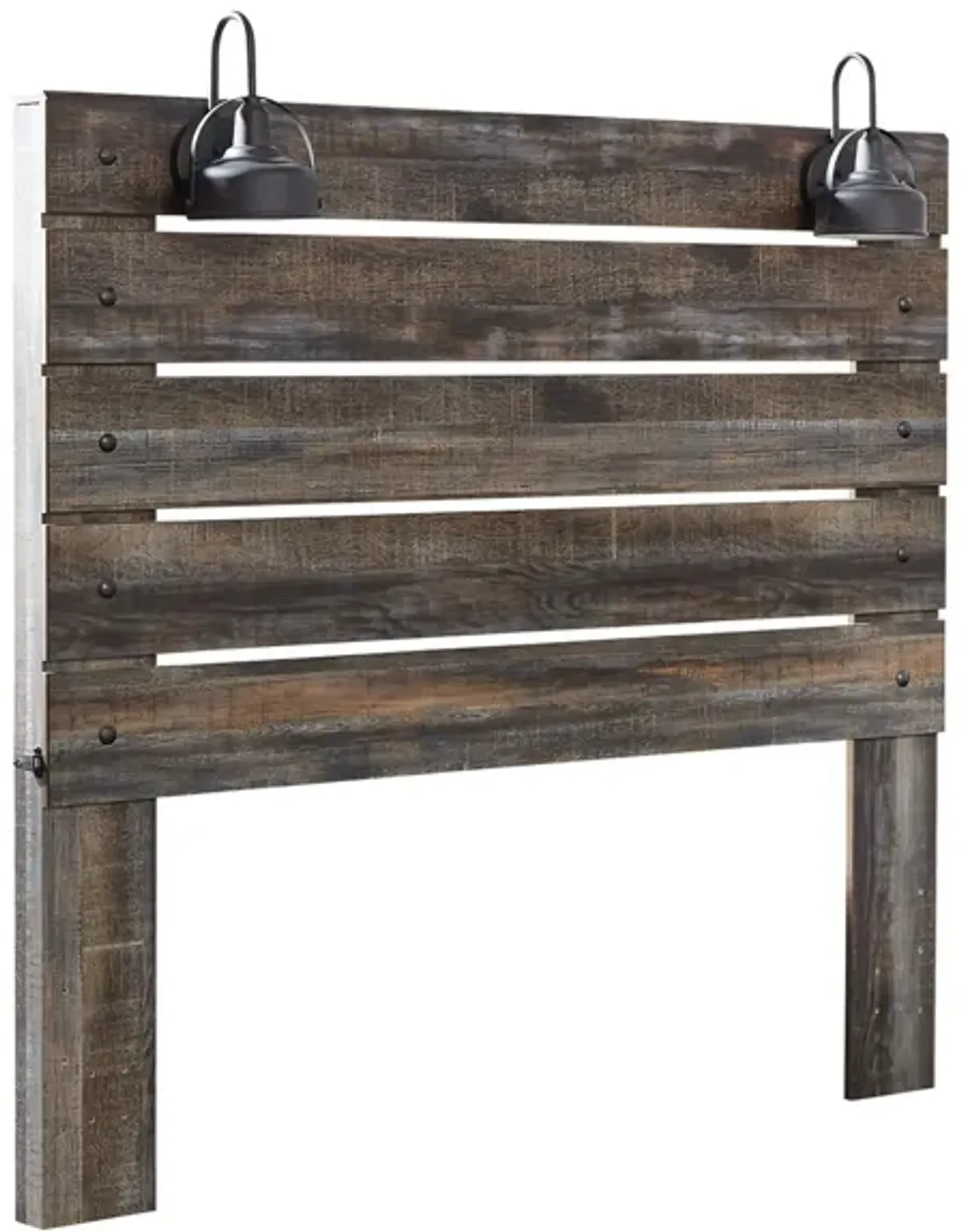 Luna Panel Headboard in Rustic Brown by Ashley Furniture