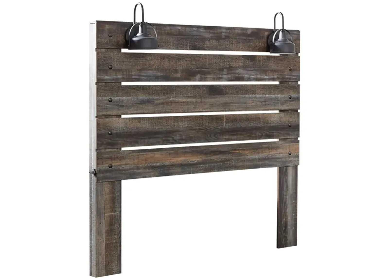 Luna Panel Headboard in Rustic Brown by Ashley Furniture