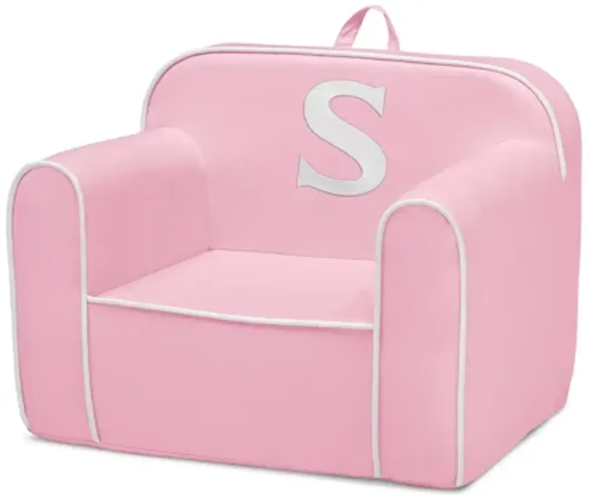 Cozee Monogrammed Chair Letter "S"