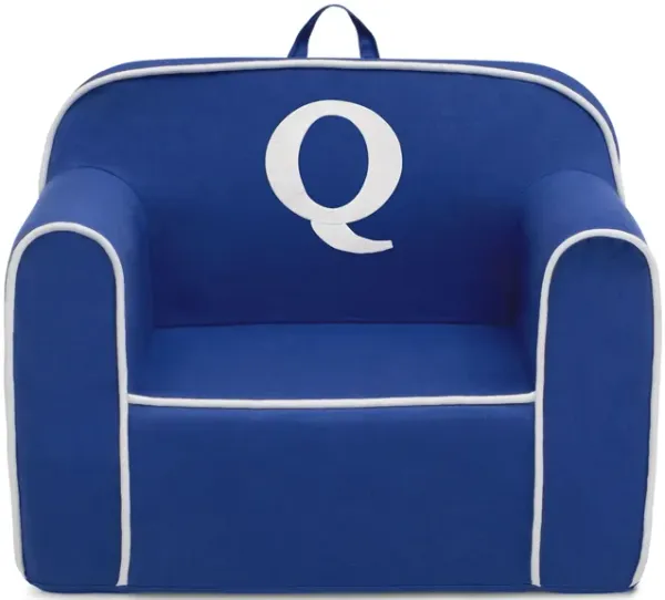 Cozee Monogrammed Chair Letter "Q"