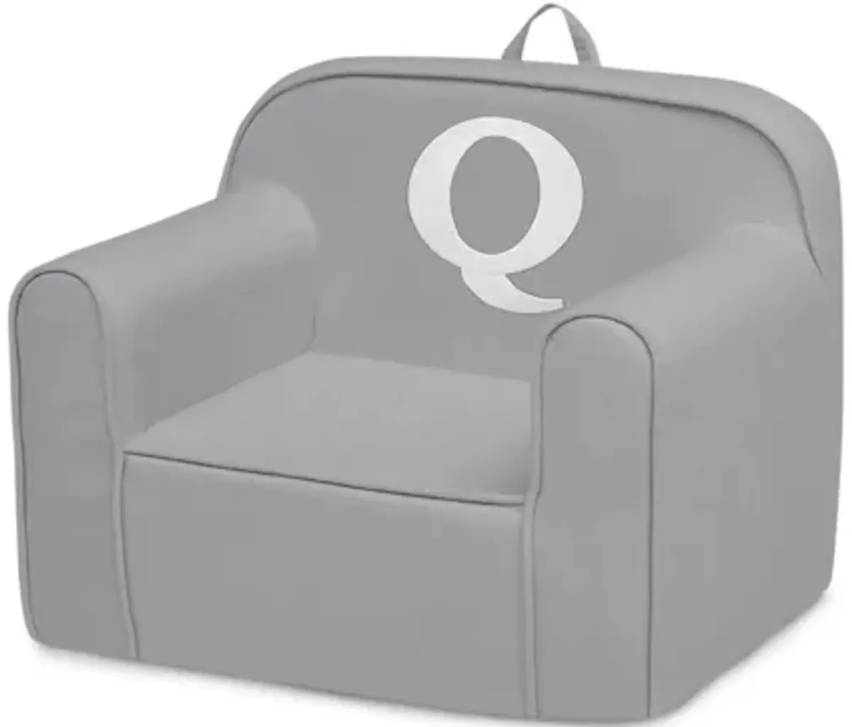 Cozee Monogrammed Chair Letter "Q"