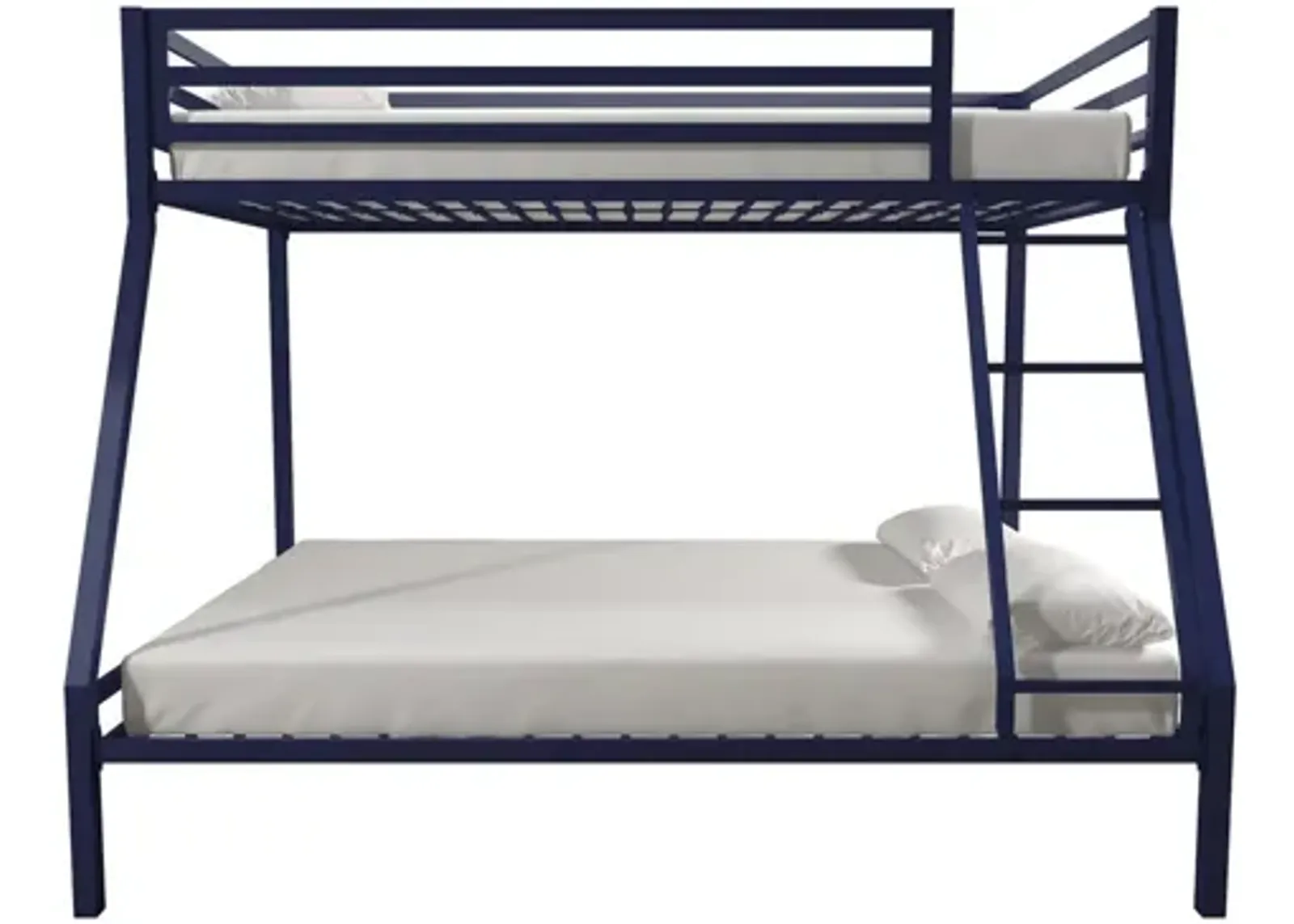 Premium Twin over Full Metal Bed in Blue by DOREL HOME FURNISHINGS