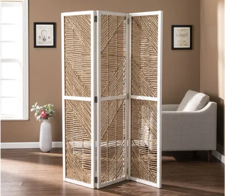 Southgate Room Divider Screen in Natural by SEI Furniture