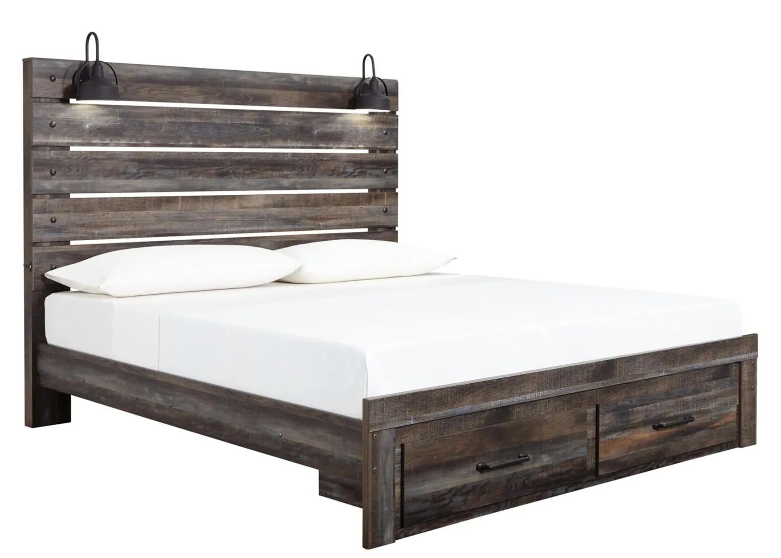 Luna Storage Bed in Rustic Brown by Ashley Furniture