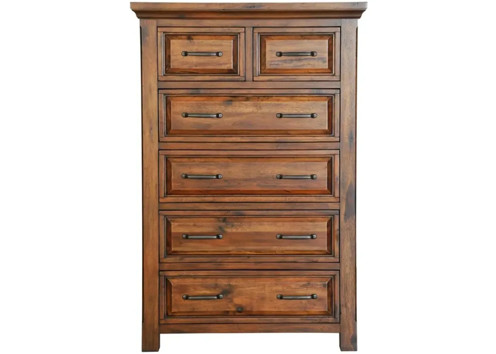 HillCrest Six Drawer Chest in Old Chestnut by Napa Furniture Design