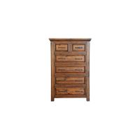 HillCrest Six Drawer Chest in Old Chestnut by Napa Furniture Design