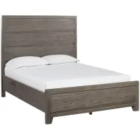 Hearst Solid Wood California King-Size Panel Bed by Bellanest