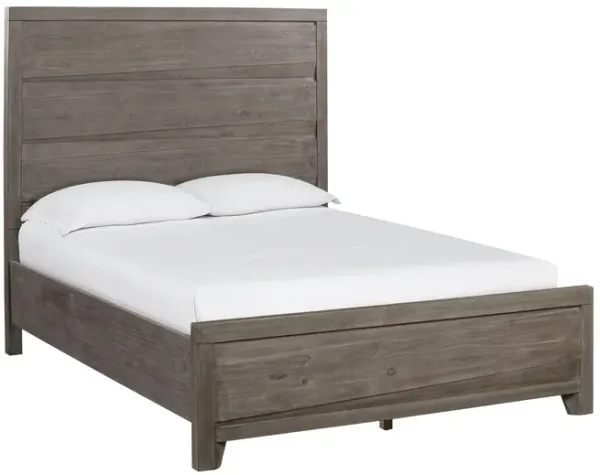 Hearst Solid Wood California King-Size Panel Bed