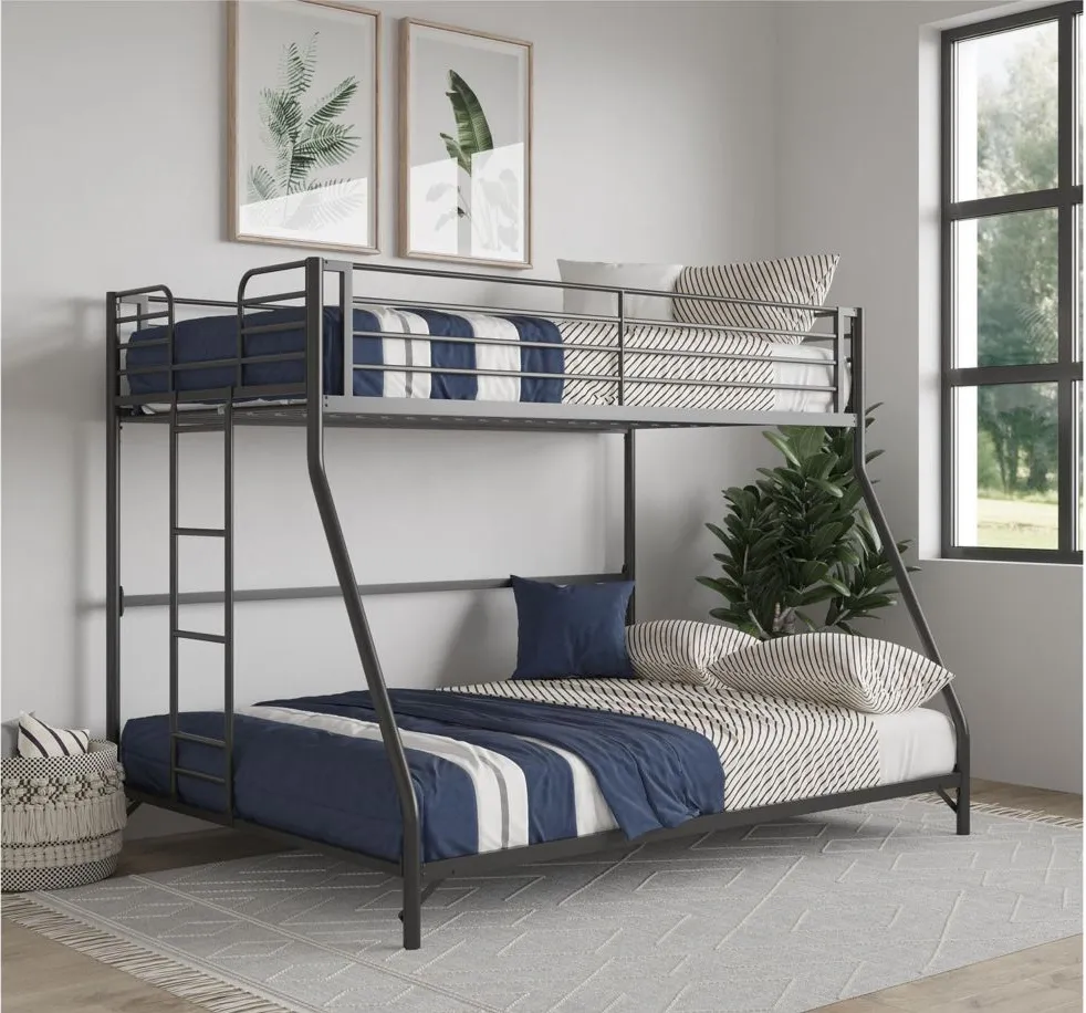 BrEZ Twin Bed in Black by DOREL HOME FURNISHINGS