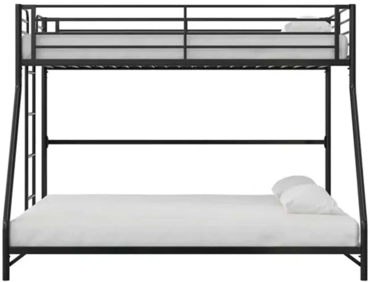 BrEZ Twin Bed in Black by DOREL HOME FURNISHINGS