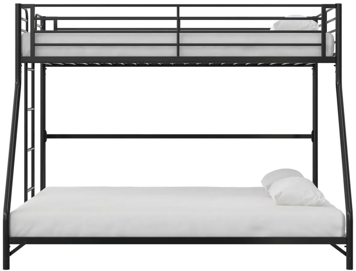 BrEZ Twin Bed in Black by DOREL HOME FURNISHINGS