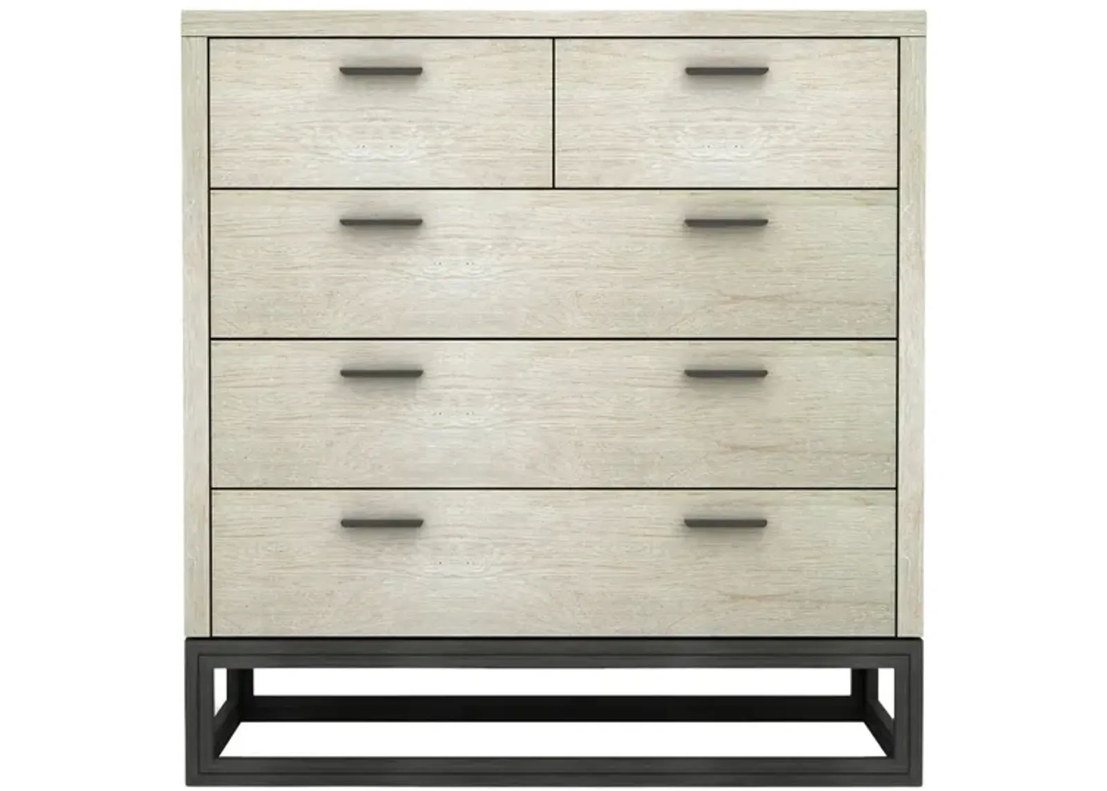 Starlight 5 Drawer Chest in Beige by LH Imports Ltd