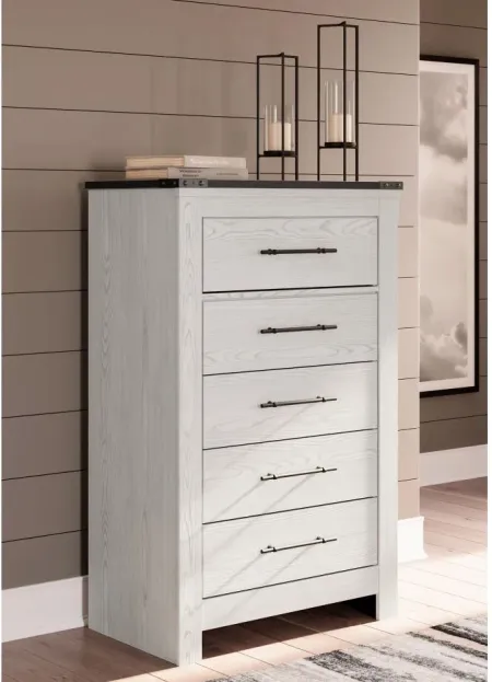 Schoenberg Chest in White by Ashley Furniture