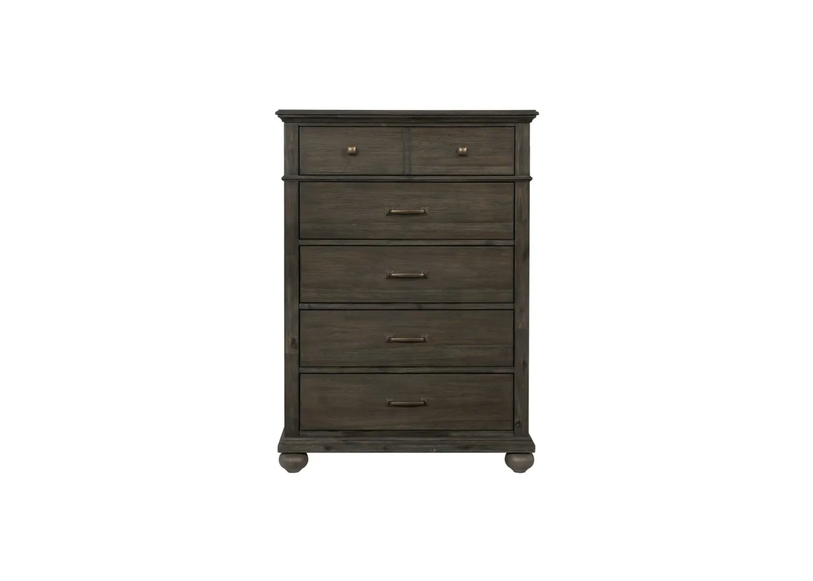 Rheit Chest in Wire-Brushed Rustic Brown by Homelegance