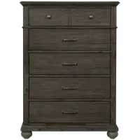 Rheit Chest in Wire-Brushed Rustic Brown by Homelegance