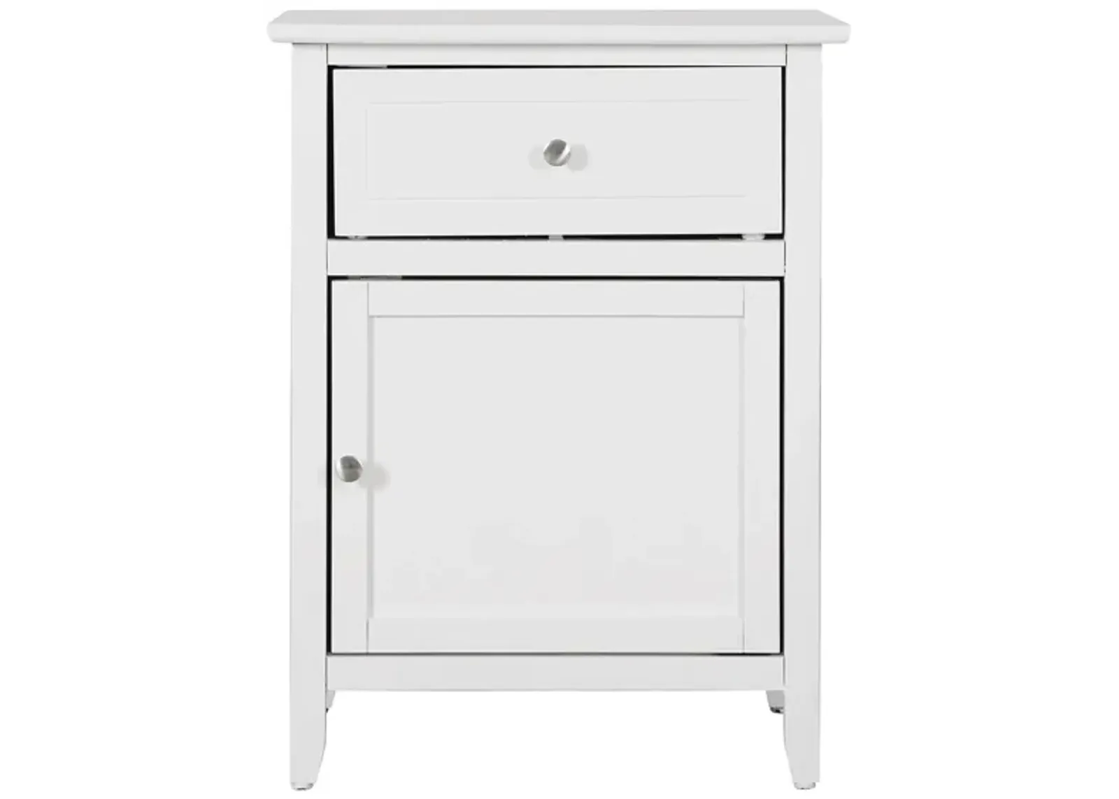 Izzy Bedroom Nightstand in White by Glory Furniture