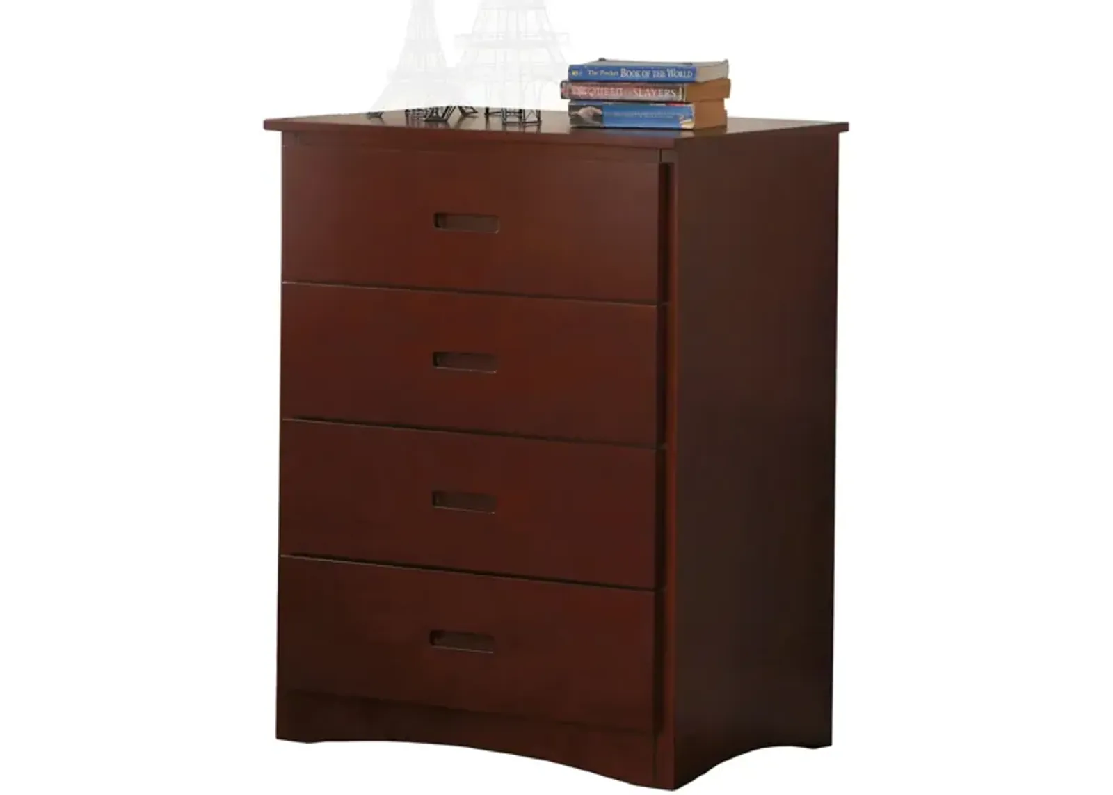 Shannon Bedroom Chest in Dark Cherry by Homelegance