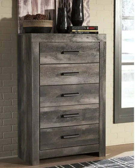 Wynnlow Chest of Drawers in Gray by Ashley Furniture