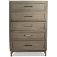 Vogue Bedroom Chest in Gray Wash by Riverside Furniture