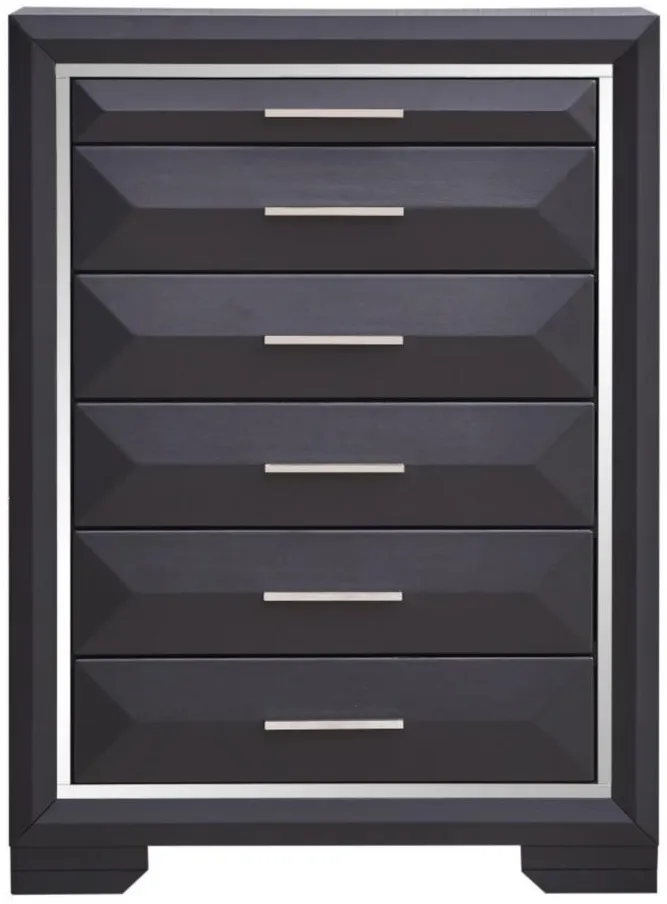 Liverpool Chest in Black by Glory Furniture