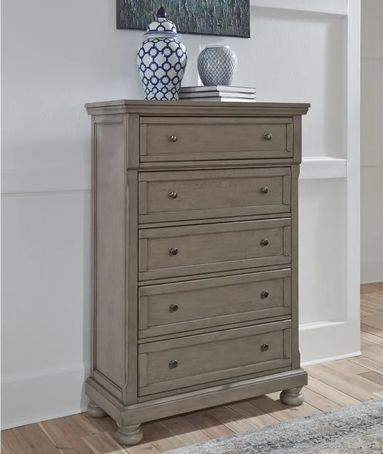 Lettner Chest in Light Gray by Ashley Furniture