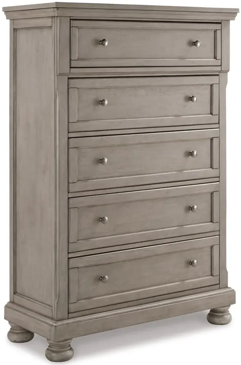 Lettner Chest in Light Gray by Ashley Furniture