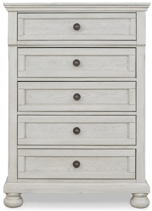 Robbinsdale Chest in Antique White by Ashley Furniture