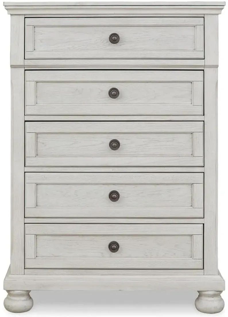 Robbinsdale Chest in Antique White by Ashley Furniture