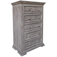 Terra Bedroom Chest in Gray by International Furniture Direct