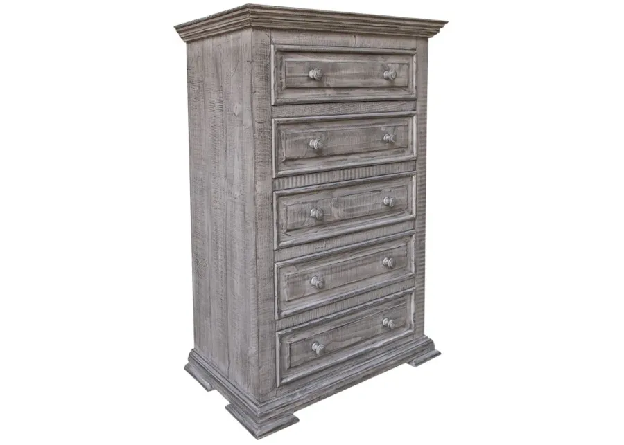 Terra Bedroom Chest in Gray by International Furniture Direct