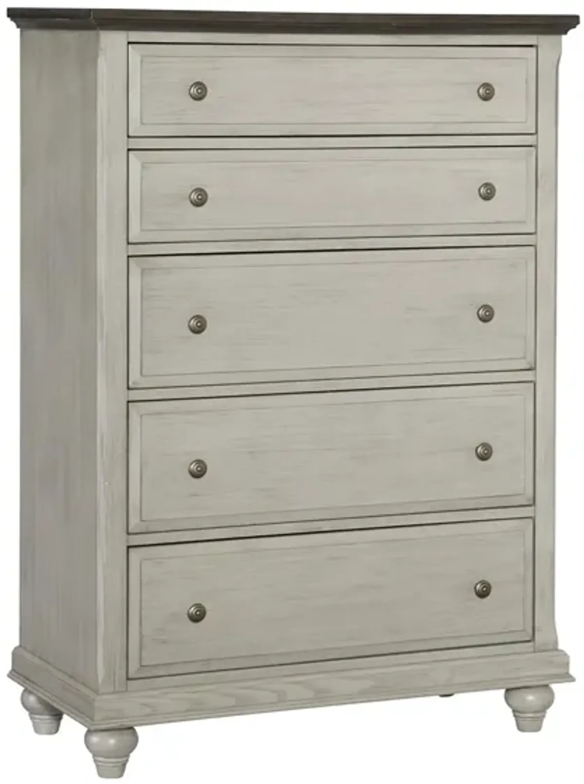 Cordelia Chest in 2-Tone Gray by Homelegance