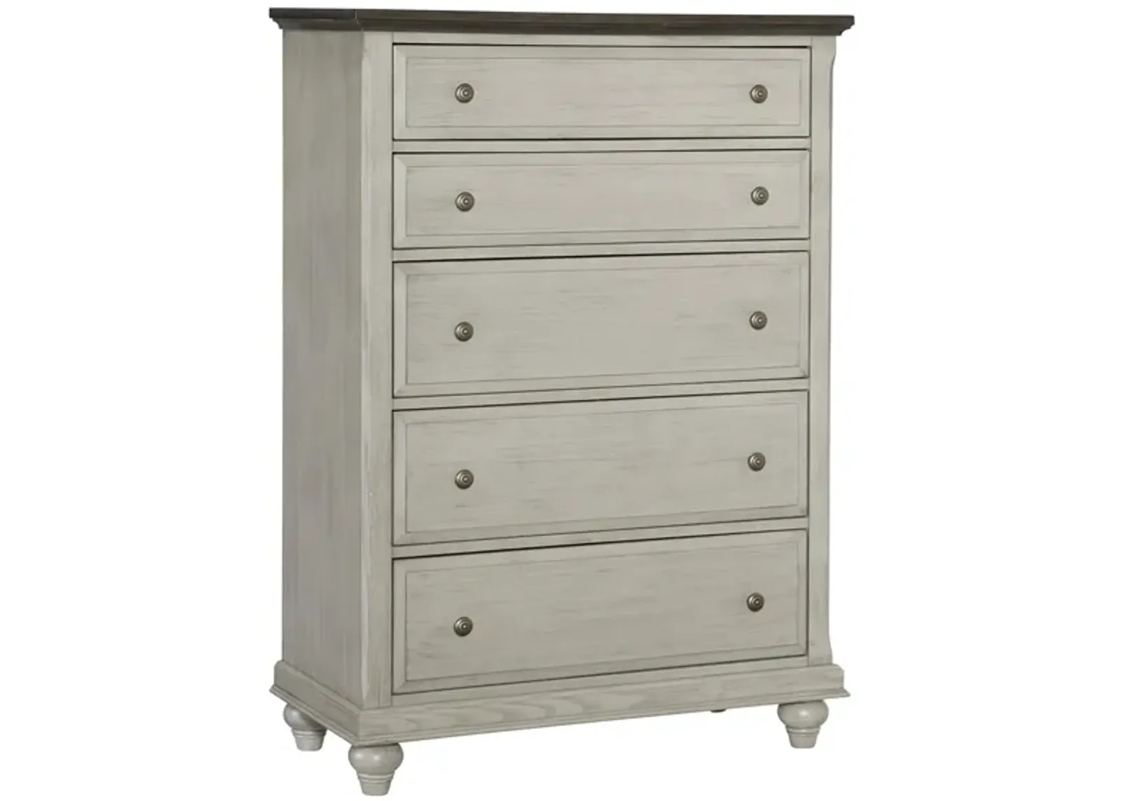 Cordelia Chest in 2-Tone Gray by Homelegance