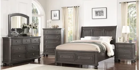 Soriah Bedroom Chest in Gray/Brown by Avalon Furniture