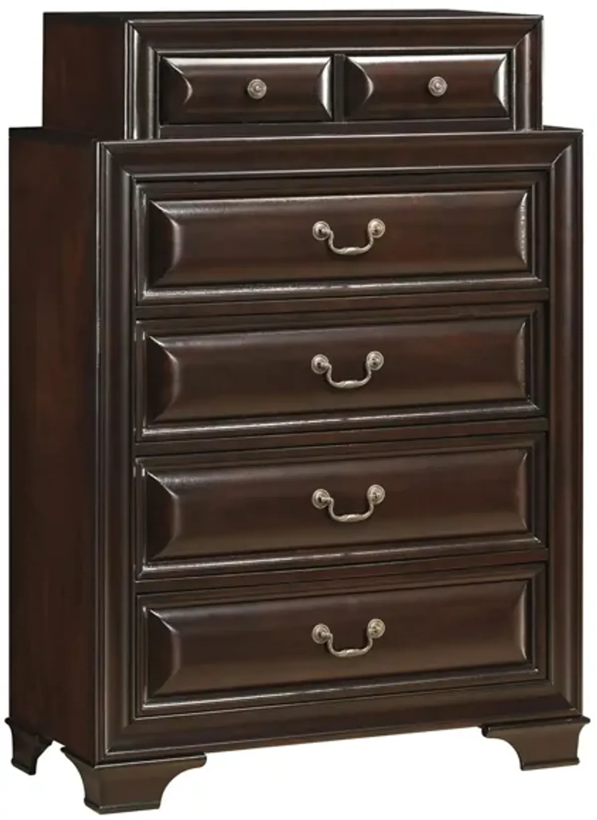 Sarasota Bedroom Chest in Cappuccino by Glory Furniture