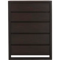 Aversa Bedroom Chest in Brown by Bellanest