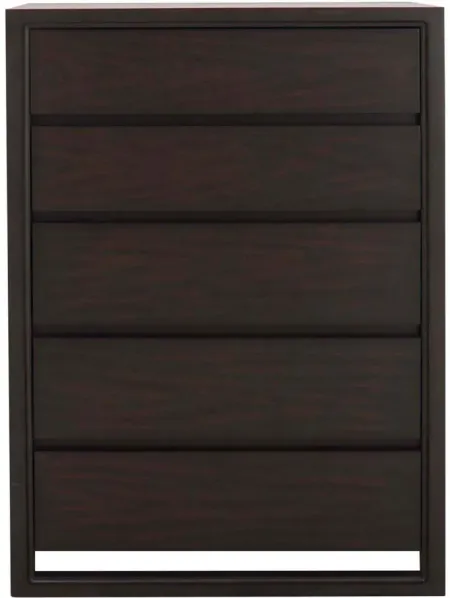 Aversa Bedroom Chest in Brown by Bellanest